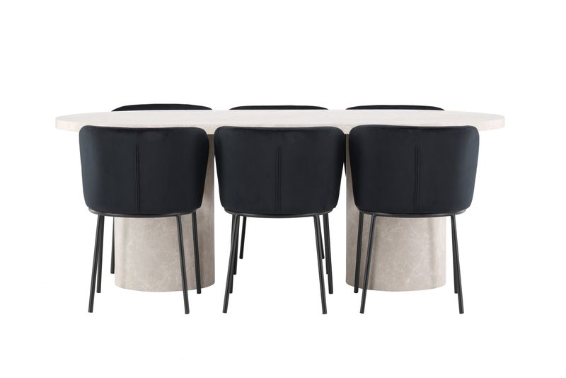 Venture Home Matbord Narvik med Edina Stol