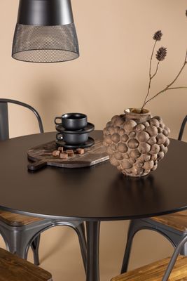 Venture Home Matgrupp Glade med 4 Matstolar Tempe