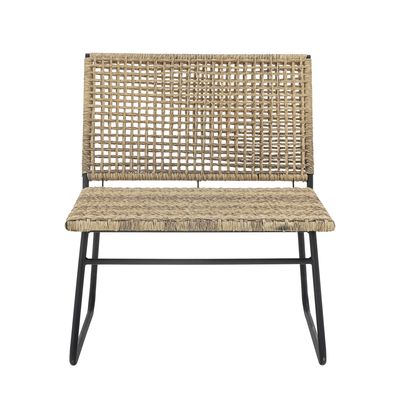 Bloomingville Vallone Loungestol, Natur, Polyrattan