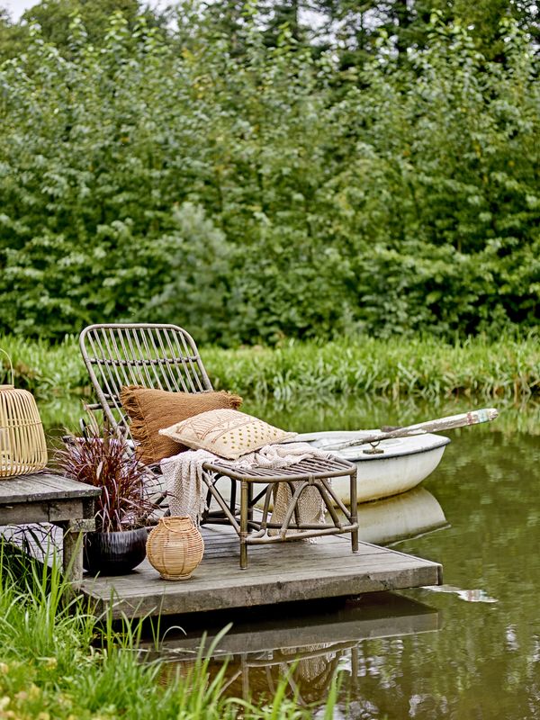 Bloomingville Abisha Blomkruka, Svart Metall