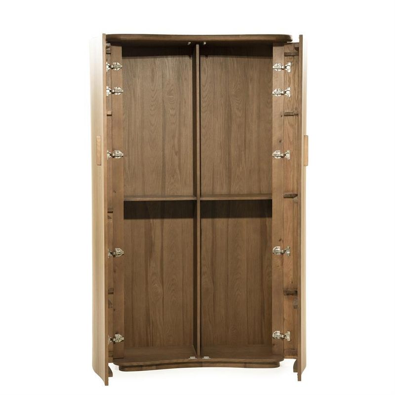 Elegant Skåp Eleonora Josh i Brun Ek