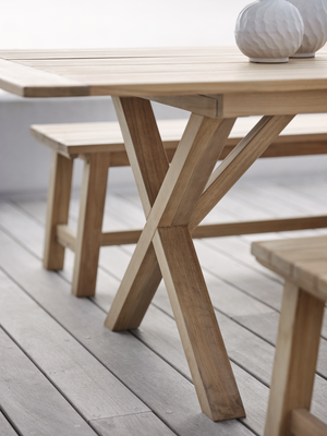 Brafab Brutus Matbord 100x200-265 cm i Teak