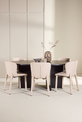 Venture Home Matbord Strada med Astoria Stol