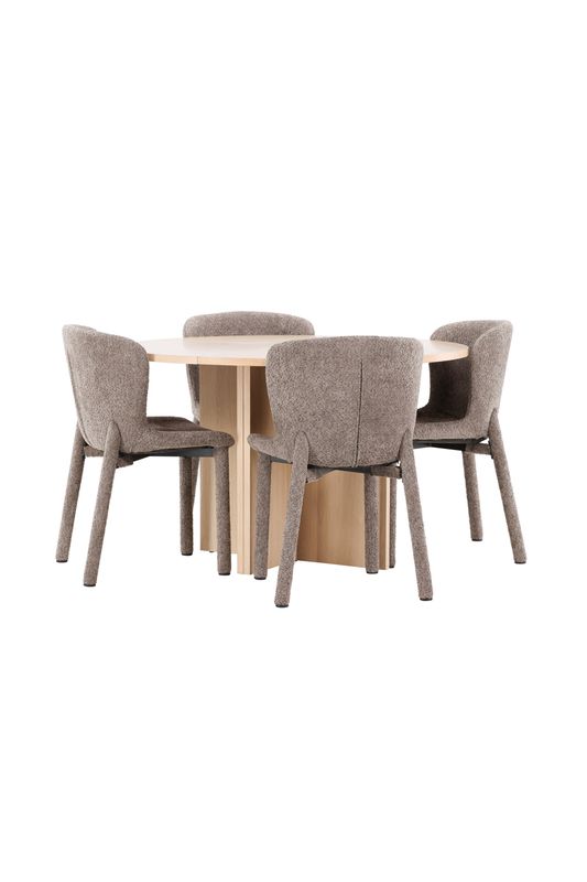 Venture Home Matbord Strada med Astoria Stol