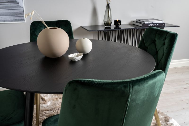 Venture Home Matgrupp Dipp med stolarna Velvet Deluxe