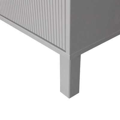 WOOOD Madu TV-bänk i molngrått trä