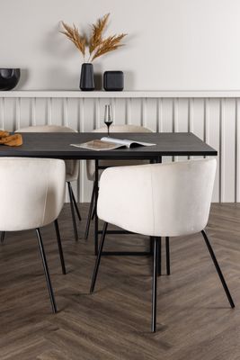 Venture Home Matgrupp Ystad med stolarna Berit