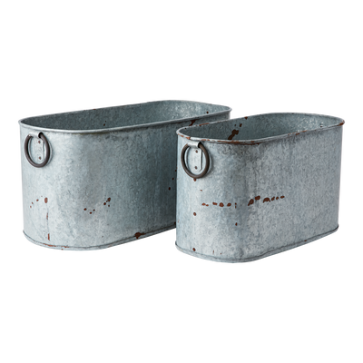 Affari of Sweden TREASURE Kruka, set om 2, Grå