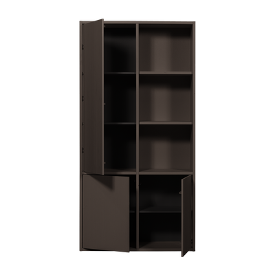 WOOOD Merel Förvaringsskåp i Furu, Mellanbrun