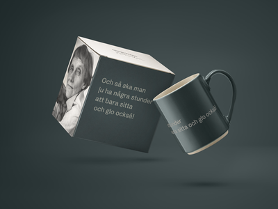 Design House Stockholm Astrid Lindgren Mugg Mörkgrön 21