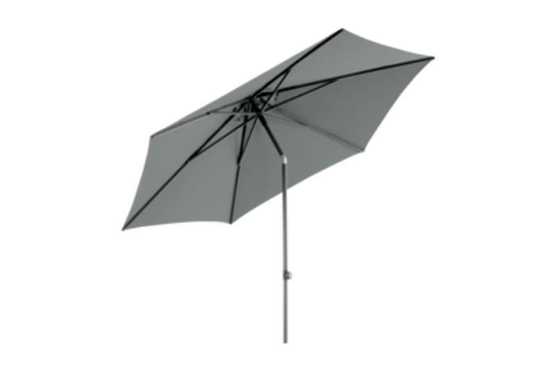 Brafab Poppi Parasoll Ø300 cm Grå