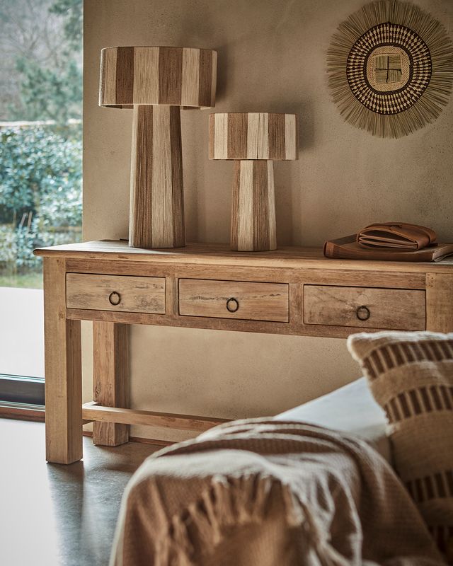 Affari of Sweden JULLAN Bordslampa L, Elfenben/Natur