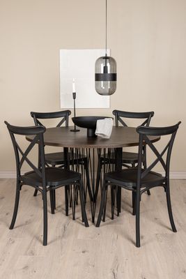 Venture Home Stone Rund Matgrupp