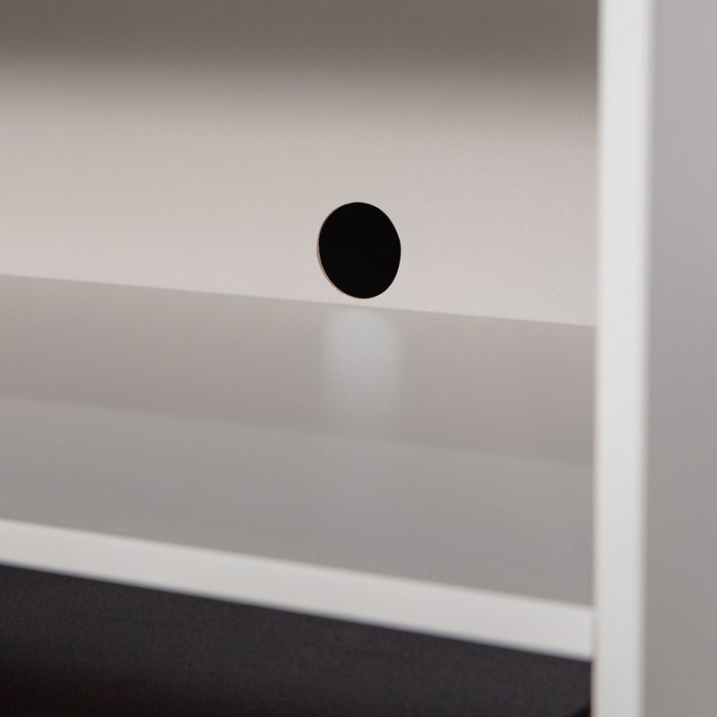 WOOOD Yissa TV-bänk med låda och öppet fack