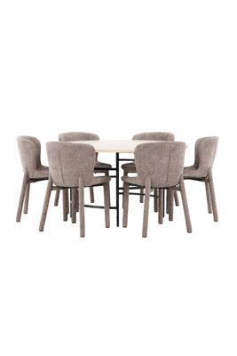 Venture Home Matbord Copenhagen med Astoria Stol