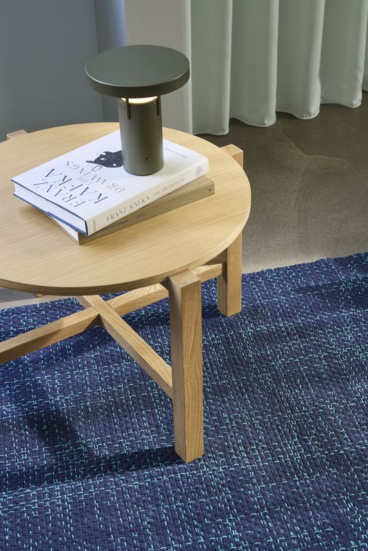 Hübsch Four Soffbord Natur (set om 2) ø68xh42cm, ø48xh55cm