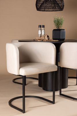 Venture Home Matgrupp Olivia med 4st Matstolar Simrishamn