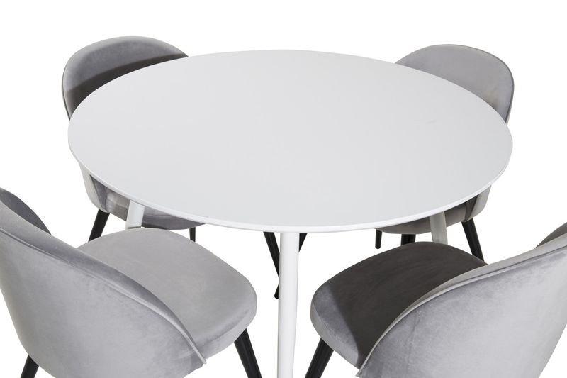 Venture Home Matgrupp Plaza med stolarna Velvet