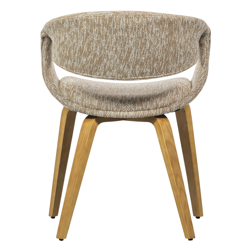 WOOOD Yossi Matstol Sand med Träben 2 st