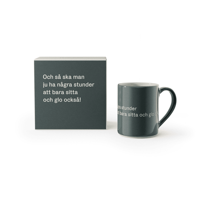 Design House Stockholm Astrid Lindgren Mugg Mörkgrön 21