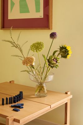 Hübsch Dash Soffbord Natur 80x80xh47cm