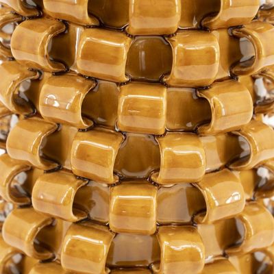 By Boo Vase Loopa 2 - Mustard Gul