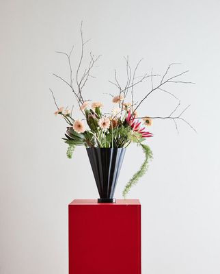 Nordal COLL vas med antik finish - brun