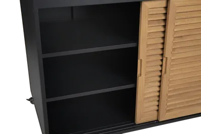 Brafab Fornax Utekök Vask/Kran Svart/Grå