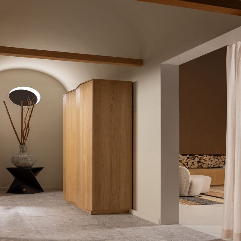 WOOOD ZUMA Högskåp Ekfanér 67 cm