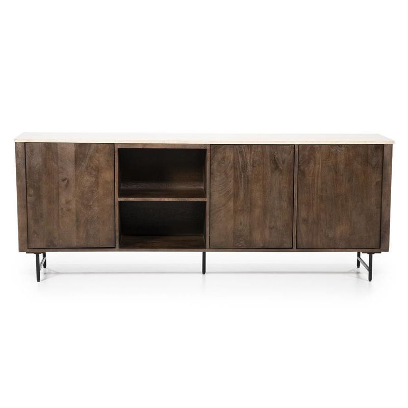 Eleonora Sideboard Lio - 3 Dörrar, Brun