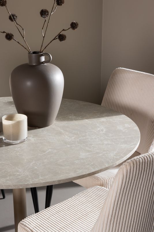 Venture Home Lycke Matbord med Leone Matstol