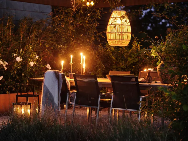 Brafab Naos Matbord 100x220-320 cm Rostfritt Stål/Teak