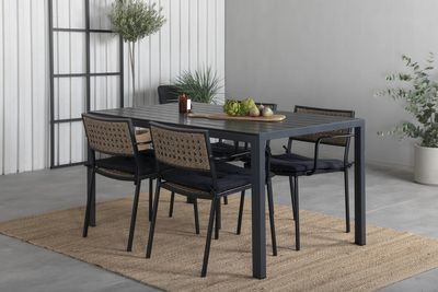 Venture Home Break,Paola Matgrupp Natur Svart