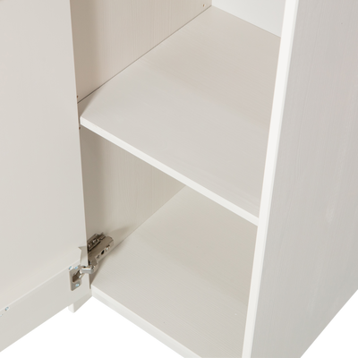 WOOOD Basu Litet Skåp 40cm Furu Dammet med Betongdekor