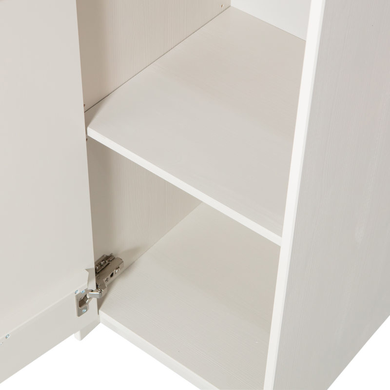 WOOOD Basu Litet Skåp 40cm Furu Dammet med Betongdekor