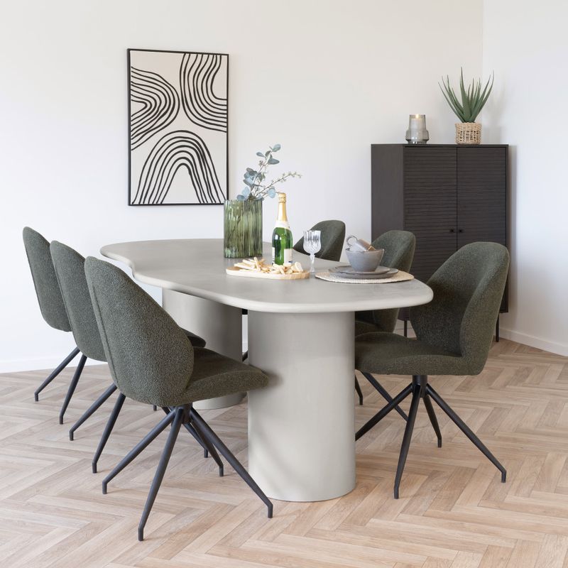 House Nordic Maranola Matbord Beige