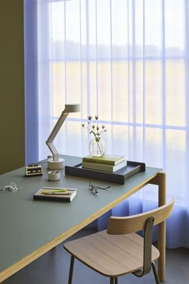 Hübsch Verve Bordslampa Ljusgrå