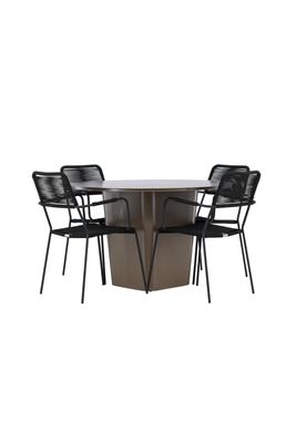 Venture Home Santa Fe Rund Matgrupp