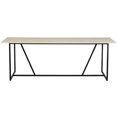 WOOOD Silas Matbord av Askträ och Metall