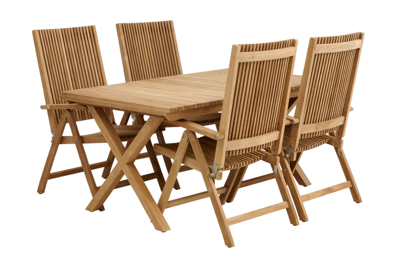 Brafab Julita Positionsstol i Naturteak