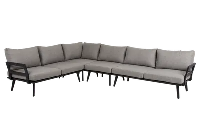 Brafab Villac 2-sits Modul Svart/Beige