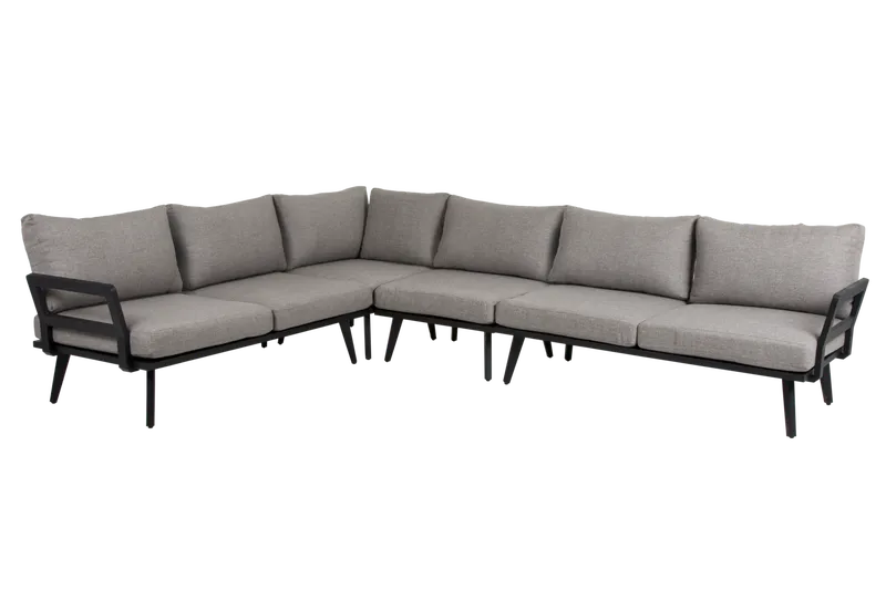 Brafab Villac 2-sits Modul Svart/Beige