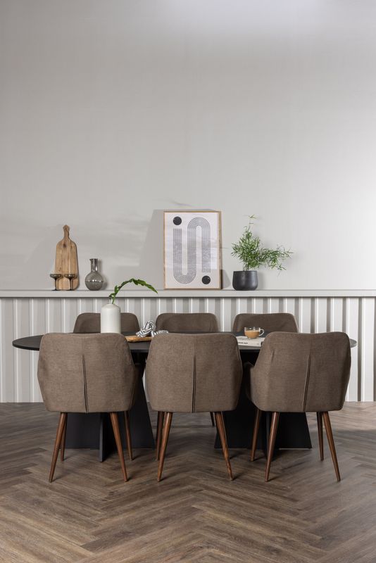 Venture Home Matgrupp Bootcut med stolarna Tomorrow