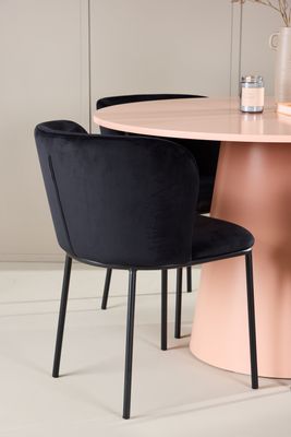 Venture Home Matbord Lanzo med Edina Stol