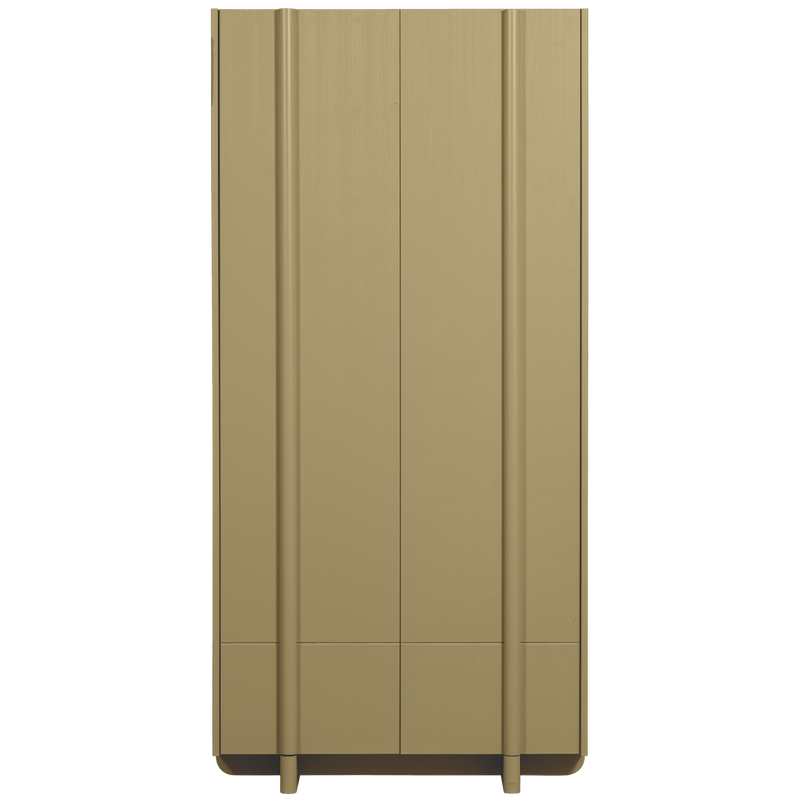 WOOOD BASU Förvaringsskåp i Mossgrön Furu [FSC]