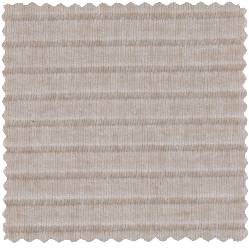 WOOOD Mojo Svängbar Fåtölj i Ribbad Väv Ecru