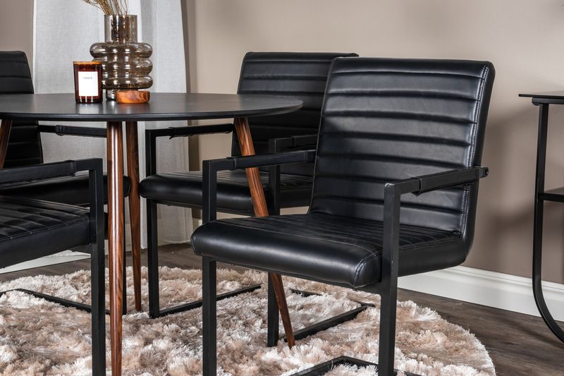 Venture Home Logger, Vault Rektangulär Matgrupp