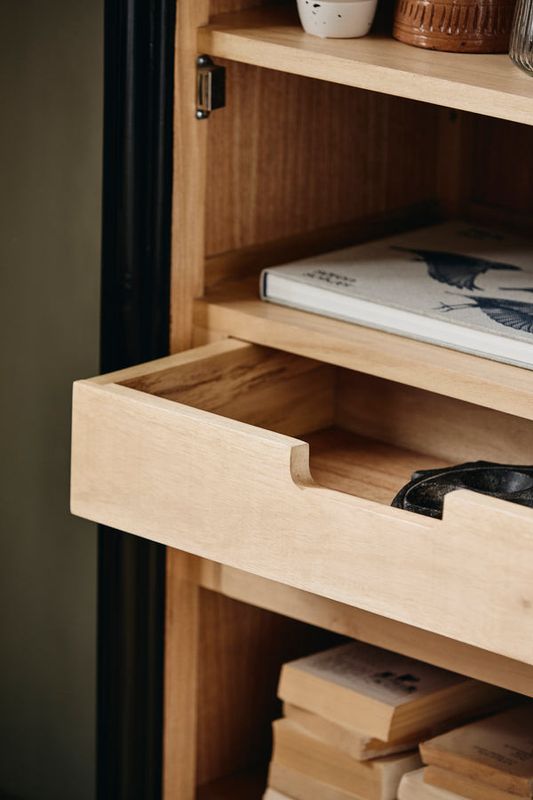 Nordal VIVA skåp, 1 dörr - svart