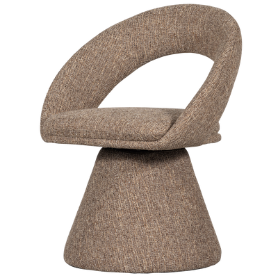 WOOOD Winter Svängbar Matstol i Naturlig Melange