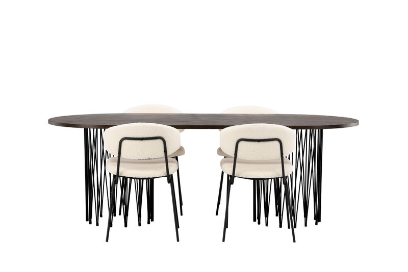 Venture Home Stone Oval Matgrupp